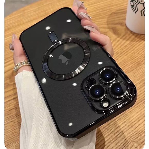 Wireless Charging Transparent Magsafe Case For iPhone 14 13 12 11 Pro Max X XR - Picture 5 of 14